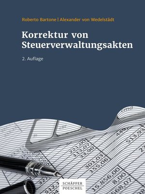 cover image of Korrektur von Steuerverwaltungsakten